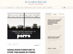 Porro, image:news_immagini - Porro Spa - Sugar & Cream, Houses of styles and inspiration