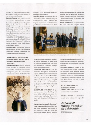 Porro, image:news_immagini - Porro Spa - Maria Porro among the Ladies of Design by Ideat Germany