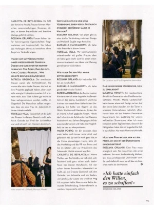 Porro, image:news_immagini - Porro Spa - Maria Porro among the Ladies of Design by Ideat Germany