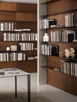 Porro, image:news_immagini - Porro Spa - The contemporaneity of a classic: Load-it bookshelving system, designed by Wofgang Tolk
