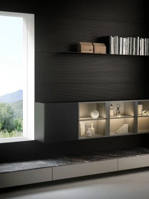 Porro, image:news_immagini - Porro Spa - Un classico che si rinnova: libreria Load-it, designed by Wofgang Tolk