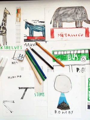 Porro, image:news_immagini - Porro Spa - PorroLondon - Live performance by illustrator Tommaso Nava/ Sfelab