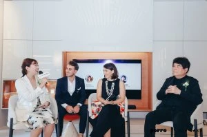 Porro, image:news_immagini - Porro Spa - Speech with Ms. Maria Porro, Mr. Kangsheng Tu and Celine Cho