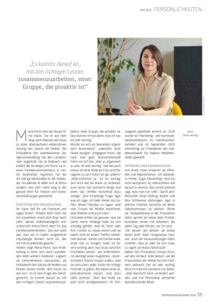Porro, image:news_immagini - Porro Spa - Interview with Maria Porro on MD German magazine