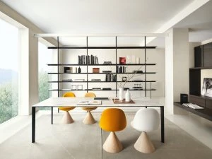 Porro, image:news_immagini - Porro Spa - Pascal table + Romby chairs