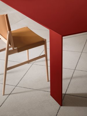 Porro, image:news_immagini - Porro Spa - Metallico table + Voyage chairs