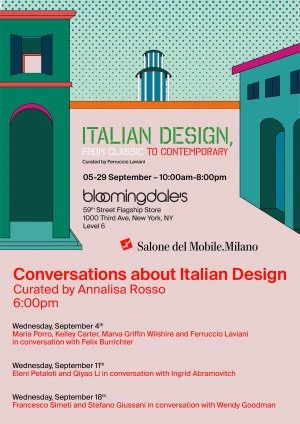 Porro, image:news_immagini - Porro Spa - <p>Porro with Salone del Mobile.Milano at Bloomingdale's New York</p>