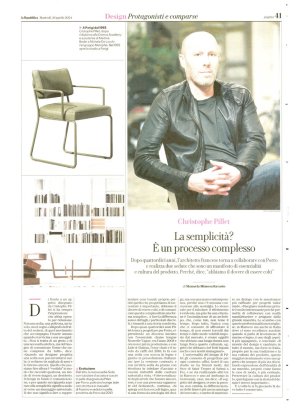 Porro, image:news_immagini - Porro Spa - La Repubblica suppl. Design Italia - Aprile