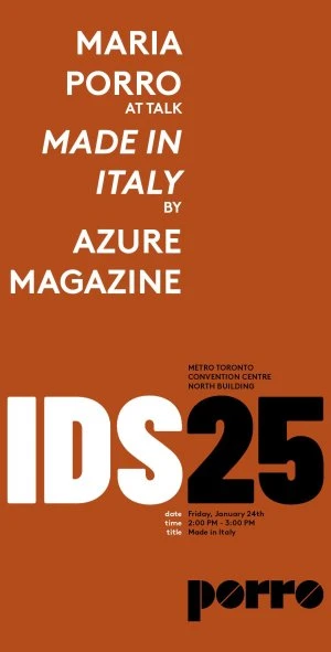 Porro, image:news_immagini - Porro Spa - Maria Porro at talk 