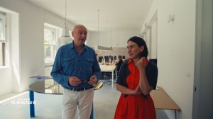 Porro, image:news_immagini - Porro Spa - Maria Porro alongside Piero Lissoni in the Italian Genius episode.