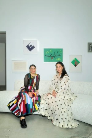 Porro, image:news_immagini - Porro Spa - Maria Porro, head of marketing and communication at Porro S.p.A. and Maria Cicione, owner of Graye | The Gallery