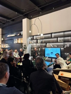 Porro, image:news_immagini - Porro Spa - Design talk a New York - Porro e West | Out East