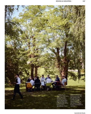 Porro, image:news_immagini - Porro Spa - Elle Decor Italia has breakfast at Porro