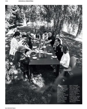 Porro, image:news_immagini - Porro Spa - Elle Decor Italia has breakfast at Porro