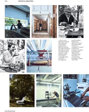 Porro, image:news_immagini - Porro Spa - Elle Decor Italia has breakfast at Porro