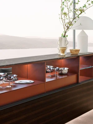 Porro, image:news_immagini - Porro Spa - GALLERY LOW CUPBOARD, Design Buratti Architetti