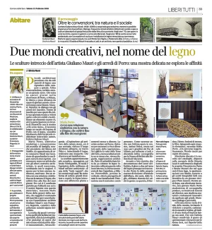 Porro, image:news_immagini - Porro Spa - Due mondi creativi nel nome del legno