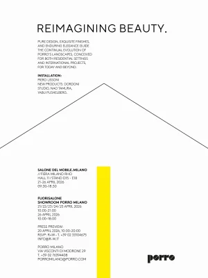Porro, image:news_immagini - Porro Spa - REIMAGINING BEAUTY.