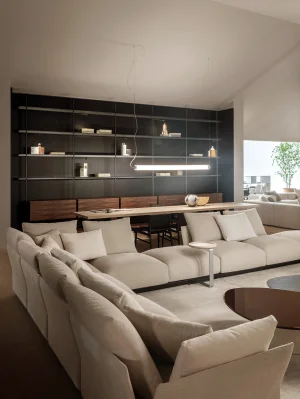 Porro, image:news_immagini - Porro Spa - Moulage and Tobu sofas, Design by Francesco Rota