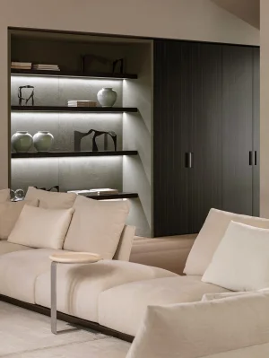 Porro, image:news_immagini - Porro Spa - Moulage and Tobu sofas, Design by Francesco Rota