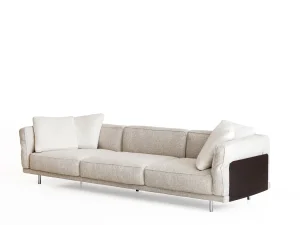 Porro, image:news_immagini - Porro Spa - Biscuit sofa and armchair, Design Piero Lissoni