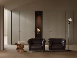 Porro, image:news_immagini - Porro Spa - Biscuit sofa and armchair, Design Piero Lissoni