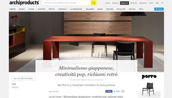 Porro - Archiproducts.com - July 2016