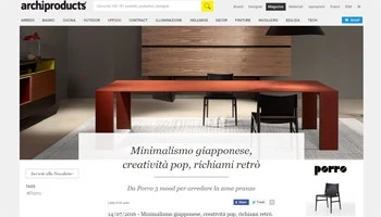 Porro - Archiproducts.com - July 2016