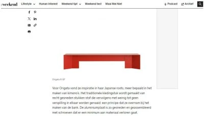 Porro - weekend.knack.be