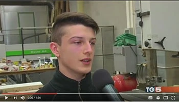 Porro - TG5 Enaip Cantù / Porro_ Apprenticeship - episode of 31/01/2017