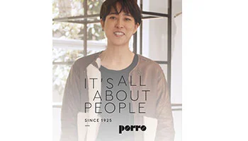 Porro - Porro 100º Anniversario – Gli auguri di Nao Tamura